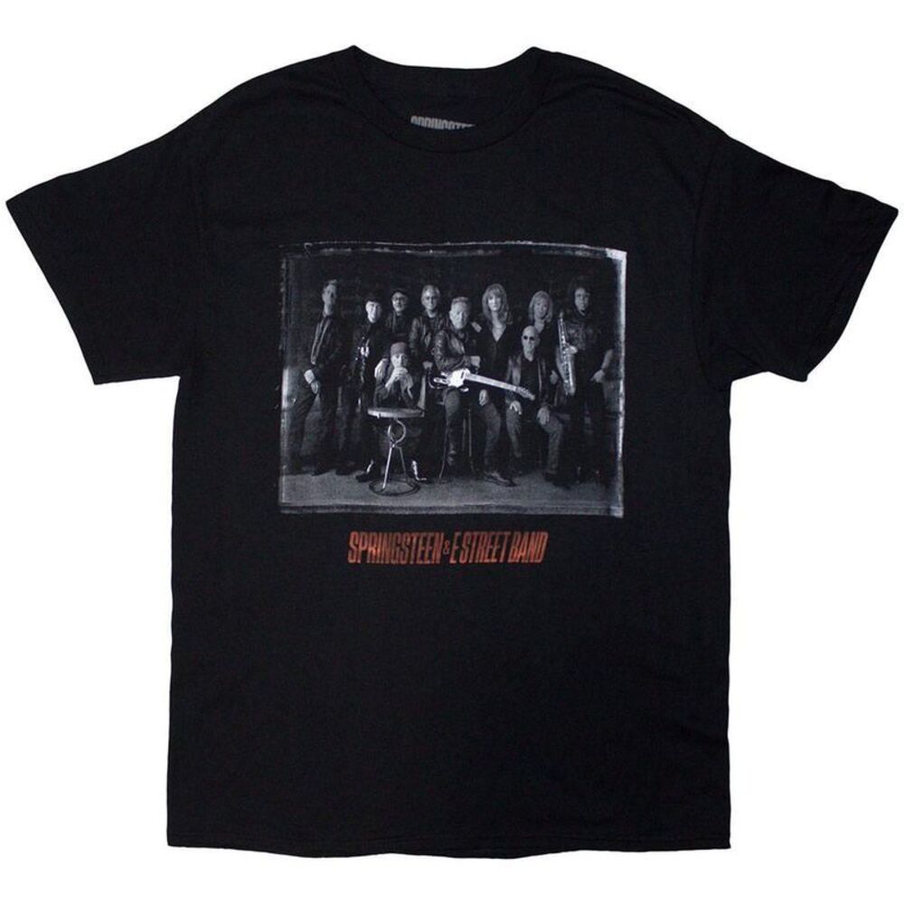 Bruce Springsteen Unisex Adult Tour �'24 E-Street Photograph Back Print T-Shirt